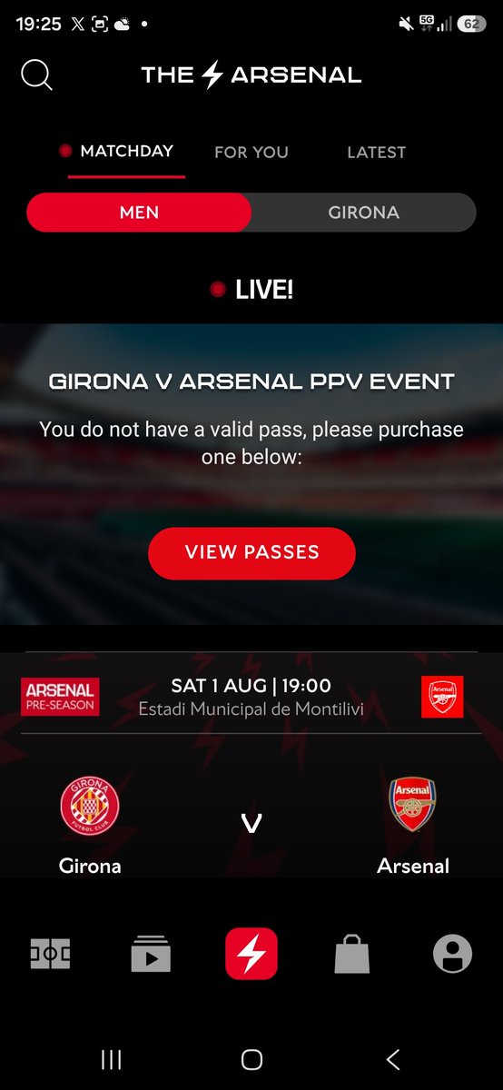 AlthorpReaper's tweet photo. @Arsenal Now it's saying I don't own the pass 🤦‍♂️😅 https://t.co/dY2rsNBkfN