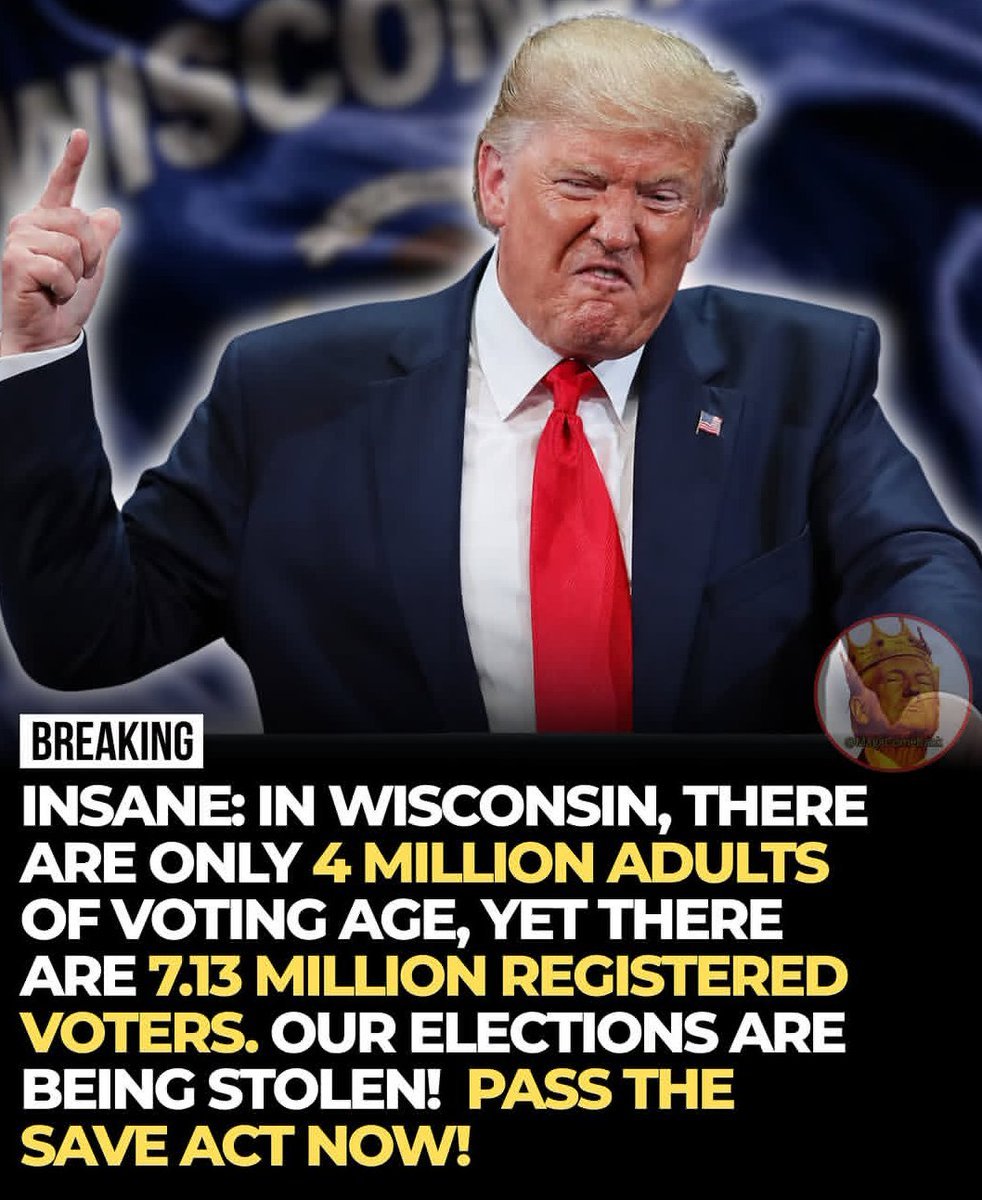 PoliticalXry's tweet photo. PASS THE SAVE ACT NOW! https://t.co/43t3DuTsek