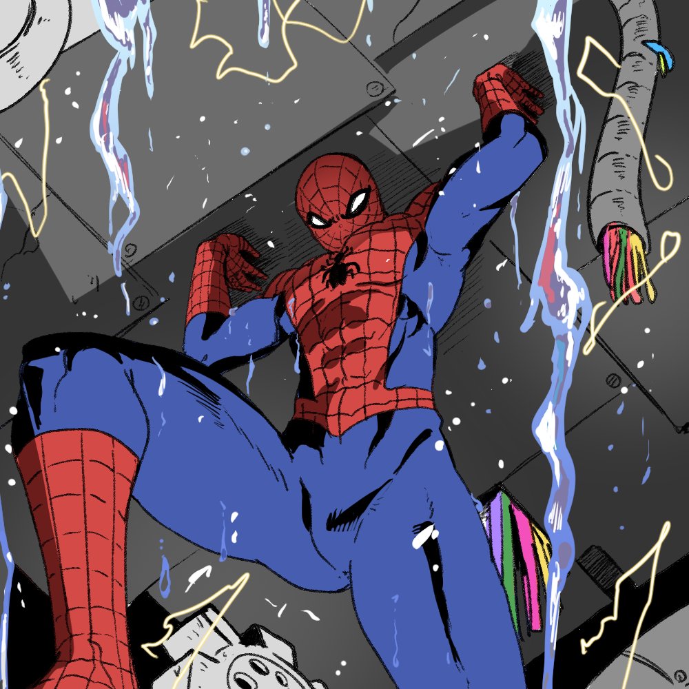 wanderjegson's tweet photo. The guy that does whatever a spider can https://t.co/5dA9auyNsf