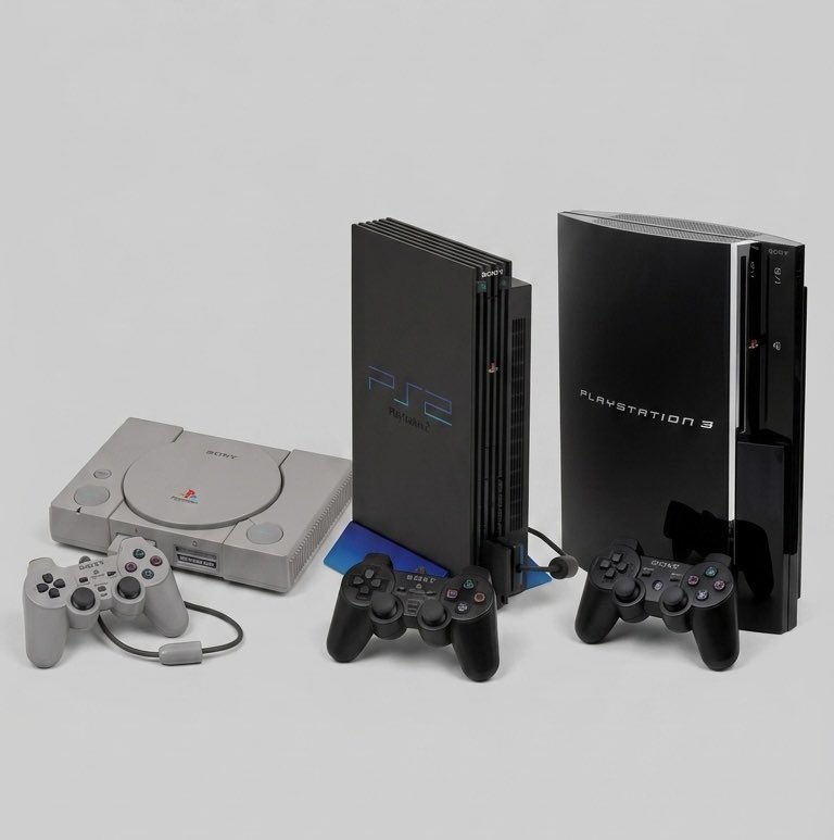 RinoTheBouncer's tweet photo. These iconic consoles had…🚀

✅Great games
✅Physical disc, no internet needed (PS1-3)
✅Native backward compatibility (PS2/3)
✅CD/DVD/SACD/Blu-ray support (PS3)
✅Free online gaming (PS3)

Somehow, everything was legendary and memorable 2 decades later, and we weren’t hearing about layoffs and studio closure every weekend.

Maybe the secret is in whatever they were doing then, and not the mess they’re churning out now

NO DISC 💿 NO BUY