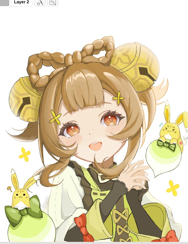 hakaduki's tweet photo. ヨォーヨ
#GenshinImpact #Yaoyao https://t.co/tY1Nss5hH3