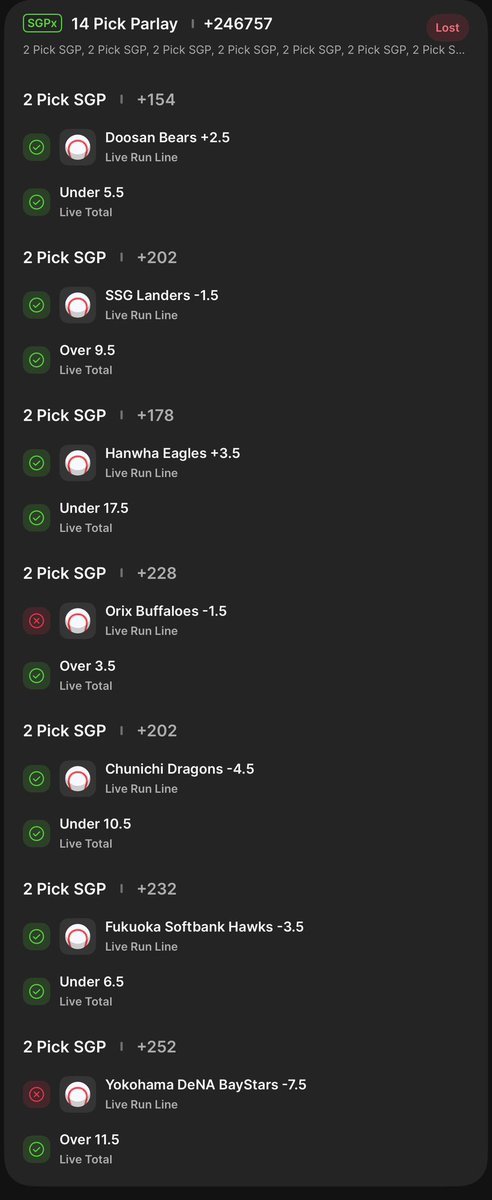 PlayerPropTay's tweet photo. KBO +246000Super Close🤏🏾 I’ll Hit A Super Lotto B4 Aug. Is Over https://t.co/8GuooTTf6D