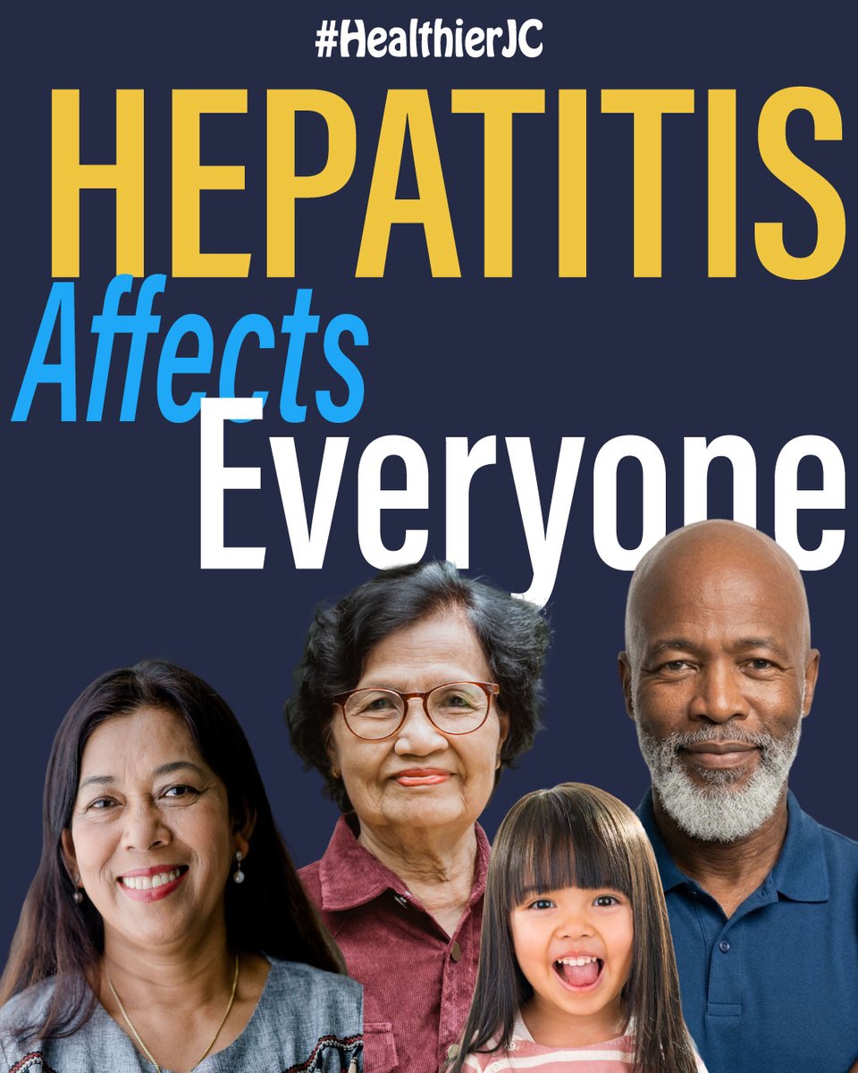 HealthierJC's tweet photo. Hepatitis can affect anyone—at any age. 💛
Know your risk. Get tested. Get vaccinated if eligible. Early detection can save lives.
#HealthierJC #HepatitisAwareness #GetTested #PublicHealth https://t.co/ViBO3m56pr