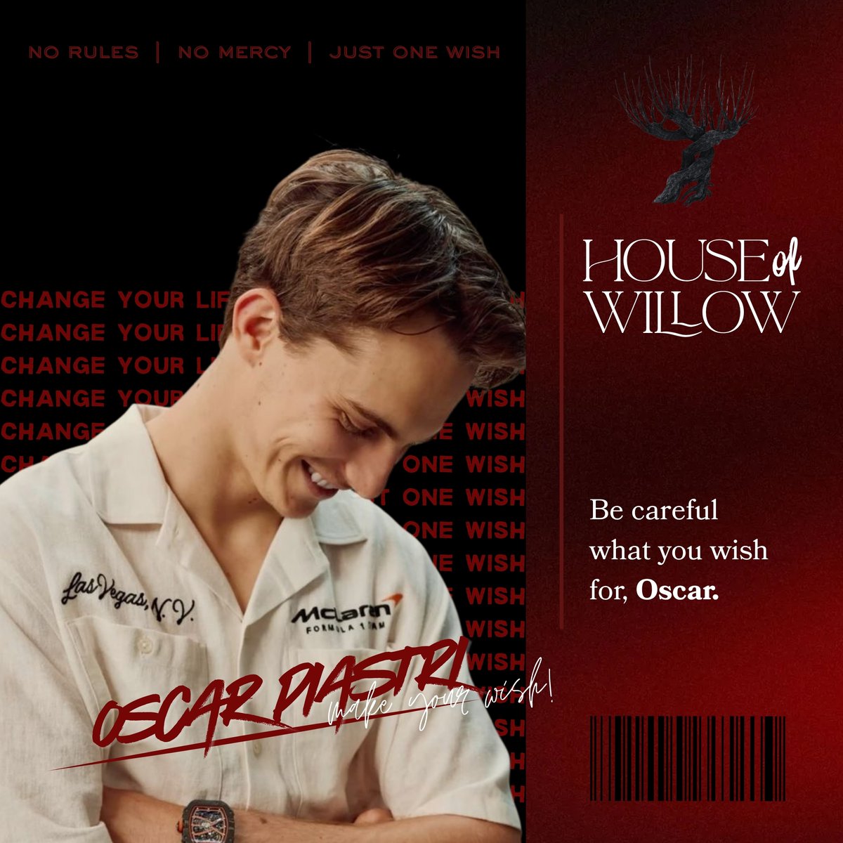 cointraeau's tweet photo. Wishes are granted. Greed is never satisfied. Every wish leaves another debt upon your soul. Don't let the House of Willow keep you, Oscar Kecil has left. https://t.co/EdtwPKXuDw