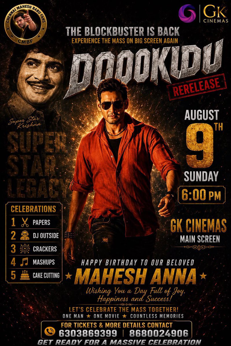 tommyfx77's tweet photo. Gather for the Massive @ChennaiMBFans Fans show
#dookudu #ssmbbirthday #varanasi https://t.co/gDv75AluCQ