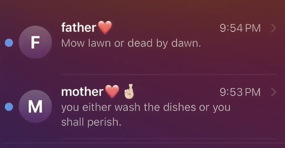 15x0xx's tweet photo. Growing up is just surviving your parents ultimatums https://t.co/V1zcxGfiWL