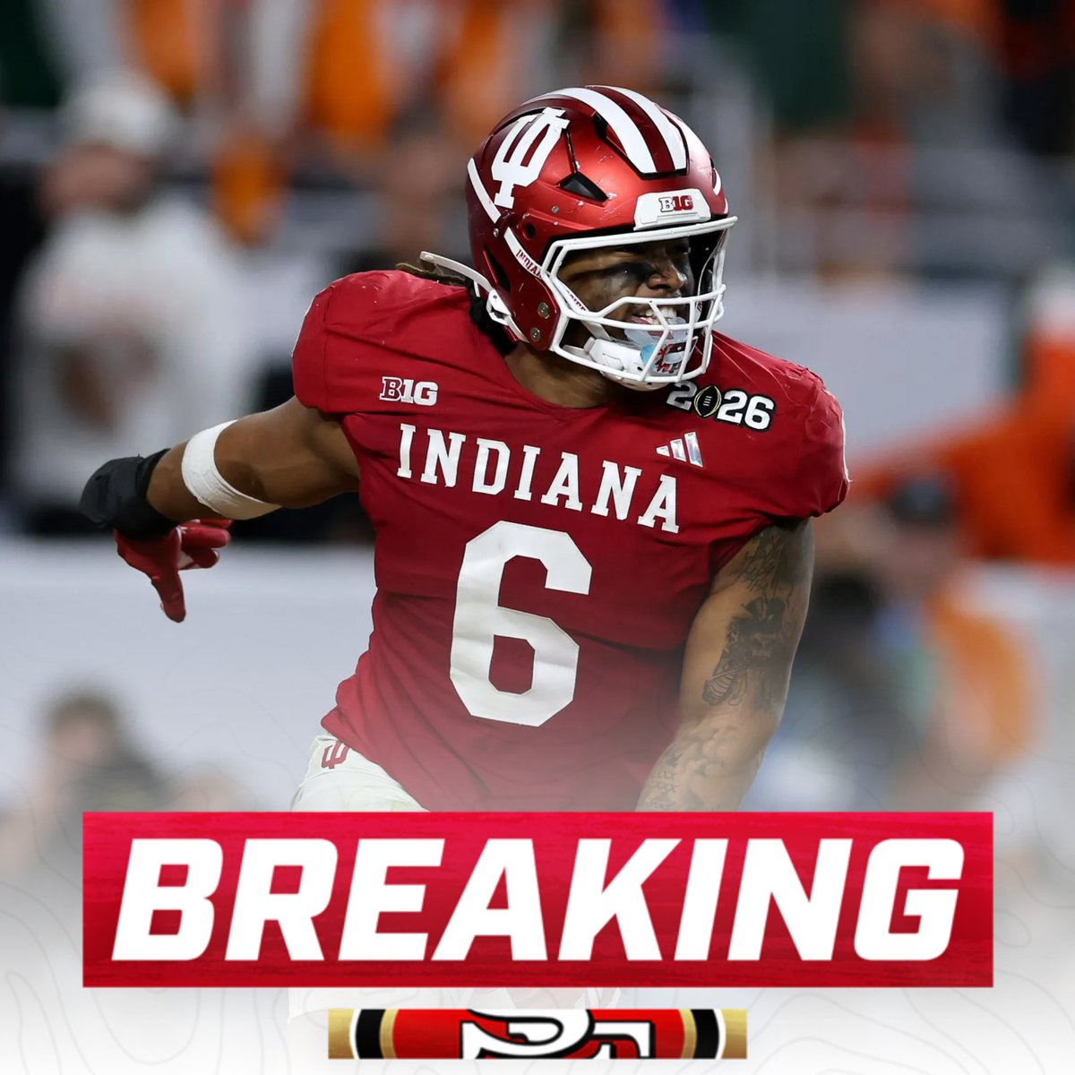 OurSf49ers's tweet photo. #49ets Rookie DE Mikail Kamara was carted off the field with an apparent leg injury, per @mattbarrows https://t.co/lYv30TtbrM