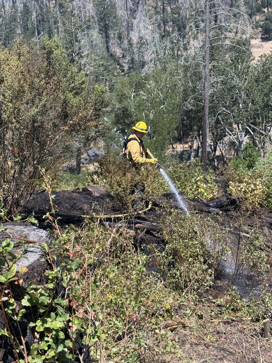 CALFIRELNU's tweet photo. As crews continue mop-up operations on the #WoodsideFire, our unit remains staffed and committed to serving our communities.
An example of that commitment came Friday, when our crews were dispatched to a vegetation fire in the 6500 block of St. Helena Road in Santa Rosa, Sonoma County. Thanks to a quick response from our crews and assistance from Santa Rosa Fire, the fire was held to less than one acre.
With temperatures expected to rise this weekend, we remind our community to practice fire-safe outdoor activities. A small spark can quickly become a wildfire.
Stay vigilant, know your surroundings, and help us protect our communities. 🚒🔥