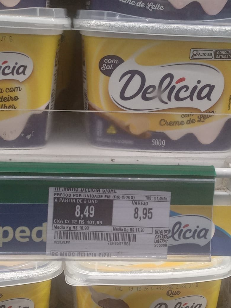 minhainflacao's tweet photo. 42,28% de alta na Margarina Delícia.

2023-2026

E aí onde você mora ? subiu parecido ? https://t.co/O7UbAkn62R