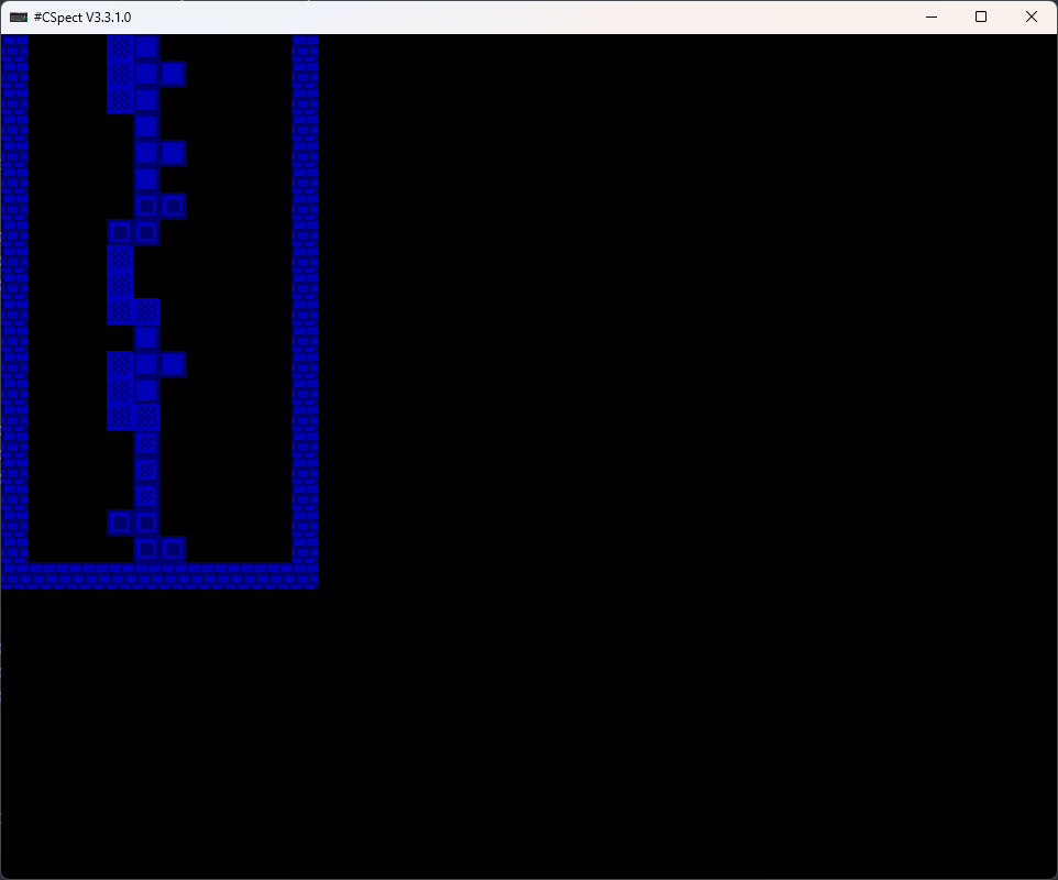 mdf200's tweet photo. We finally get to grips with the #Tetris game mechanics in our Pasta/80 #Pascal game for the #ZXSpectrumNext
#ZXNext #Sinclair #gamedev #retrodev #indiedev
https://t.co/oSjnTqh8DD https://t.co/YeHqLHcHhI