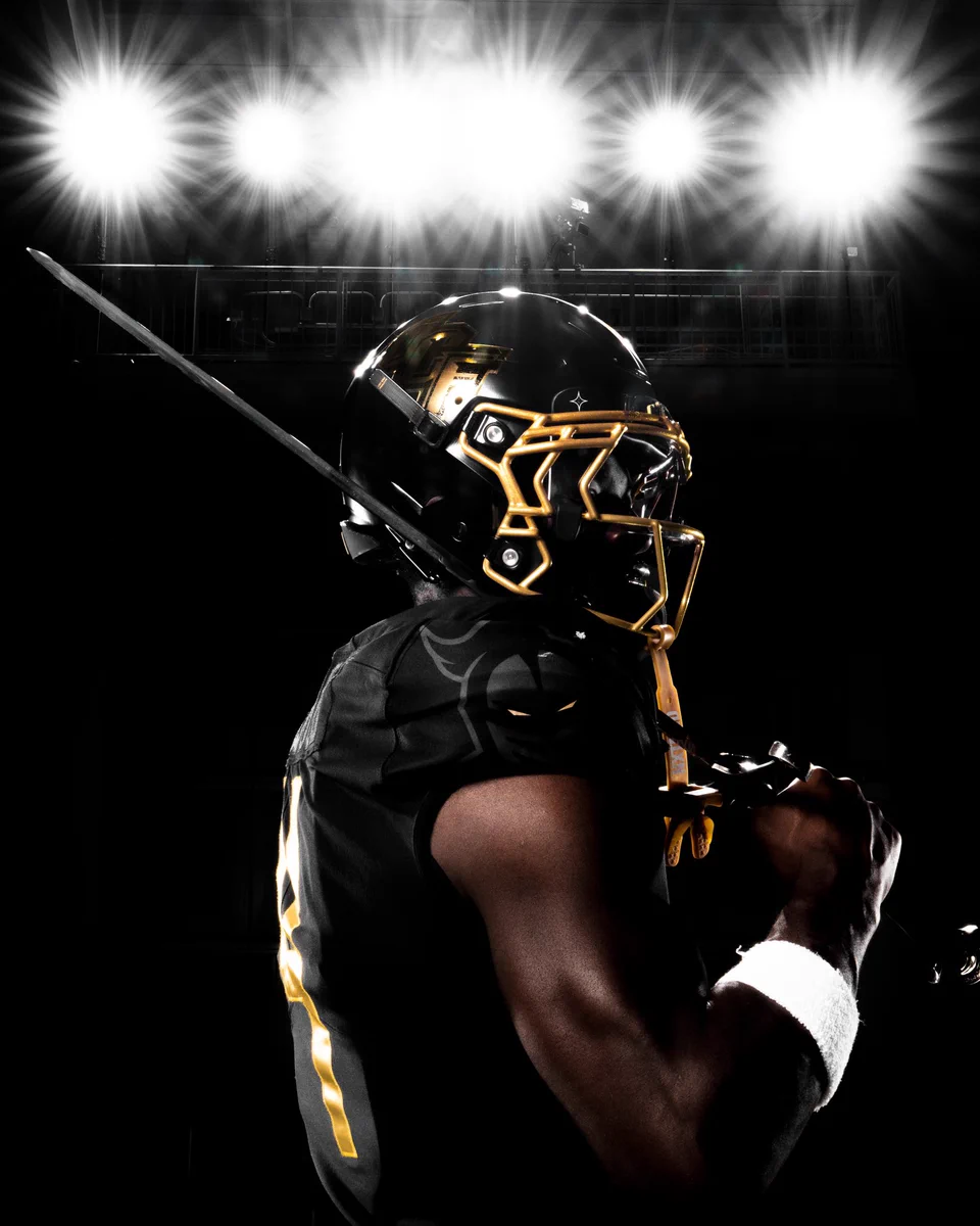 black ucf football helmet Knights Logo Decal They model the official team designs and colors on a smaller scale Central Florida UCF Knights Space