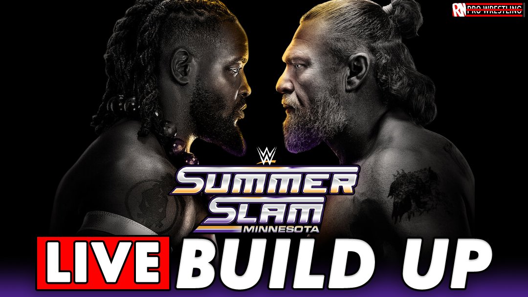 RNProWrestling's tweet photo. 🔴8:30PM BST (12:30PM PT/3:30PM ET)

HUGE SummerSlam Night 1 Build Up show taking you all the way up to the start of the PLE
Ft.👇
🔹Full match card preview
🔹Last minute predictions
🔹WWE Countdown watchalong
🔹Latest #SummerSlam Saturday rumors
➕more
🎥 https://t.co/aoQ6kYiT2W https://t.co/JuevtzyXGZ