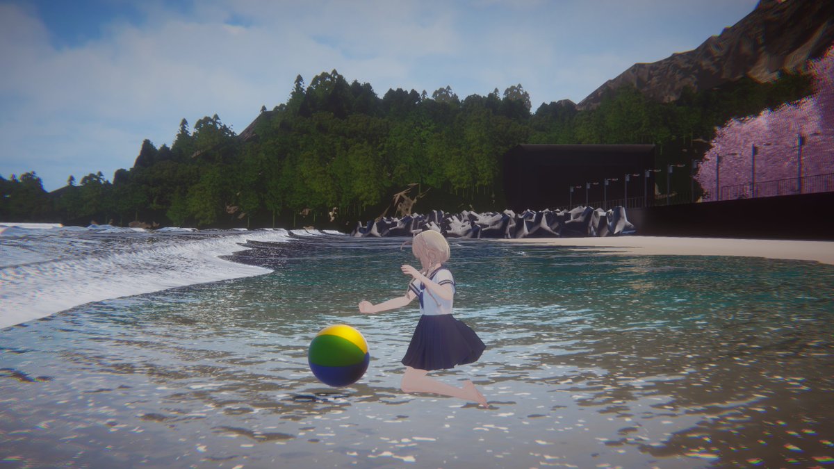 rikkuchan_neru's tweet photo. 🌻群青セーラー🌻

夏にぴったり～
#Rensa3D https://t.co/SU7yQ8JlP6