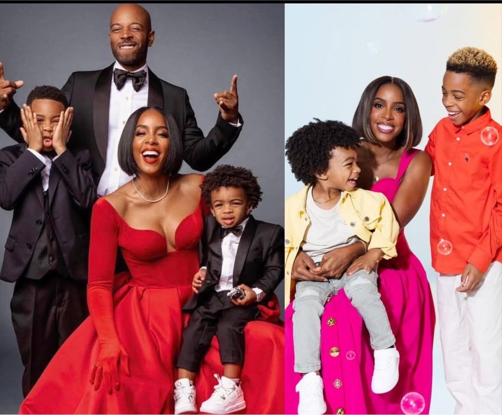 voidfactss's tweet photo. Kelly Rowland with her cute family....😍 https://t.co/v3fztYLD16