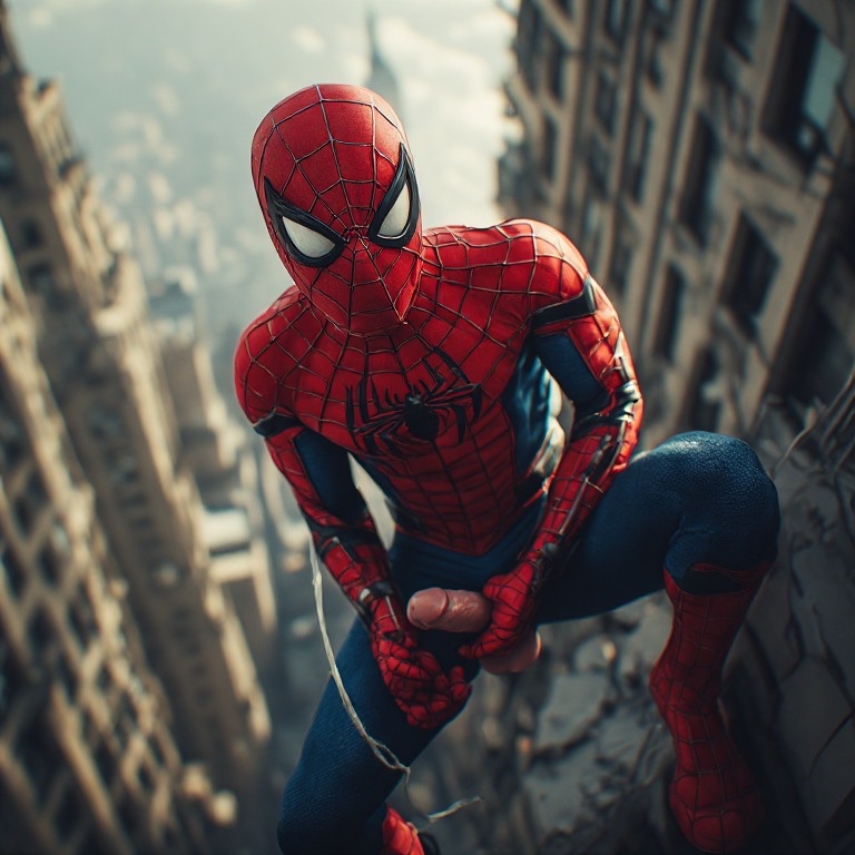 YaoiGen7's tweet photo. I think I walked into the wrong Spider-Man movie 👀

#spiderman #brandnewday #ai #nsfw #parody https://t.co/5R4jDkCgiG