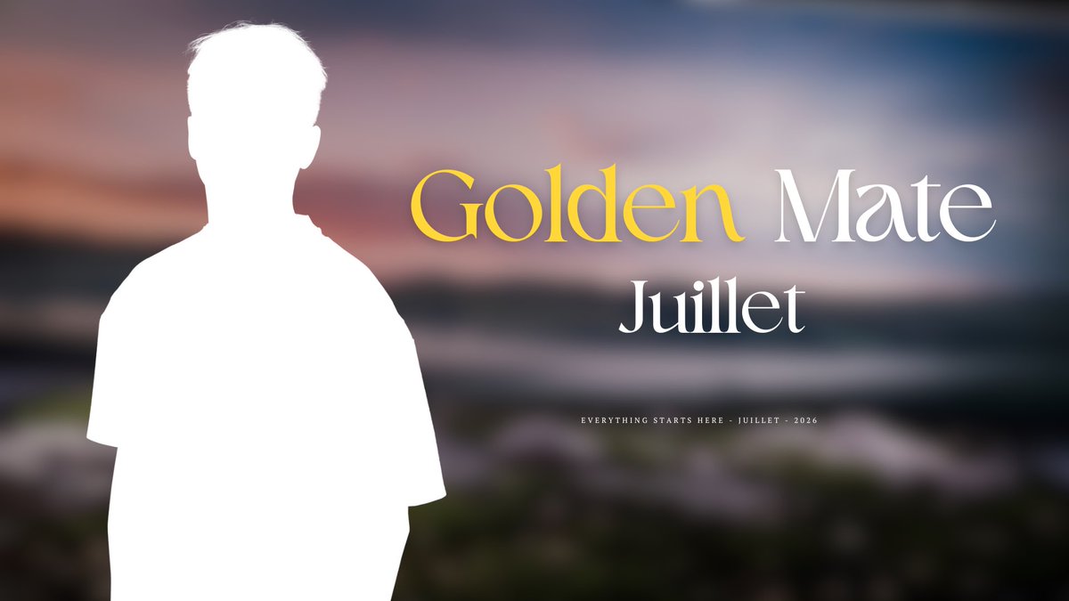 aircoz's tweet photo. 𝐆𝐎𝐋𝐃𝐄𝐍 𝐌𝐀𝐓𝐄 - 𝐉𝐔𝐈𝐋𝐋𝐄𝐓 𝟐𝟎𝟐𝟔 👑

Il est maintenant temps d’élire le #GoldenMate du mois de juillet 

Vous avez jusqu'au 3 août pour voter !

👇 https://t.co/3J9GQQ9pK0