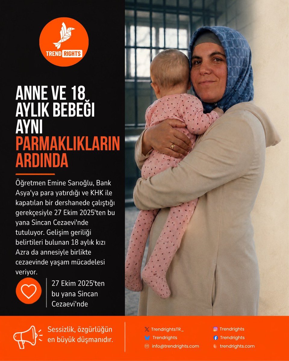 hicretehayatvar's tweet photo. "Sırtlanları geçmişti beşer yırtıcılıkta,
Dişsiz mi bir insan onu kardeşleri yerdi."

AzraBebek Hapiste https://t.co/I4rK1T0EmV