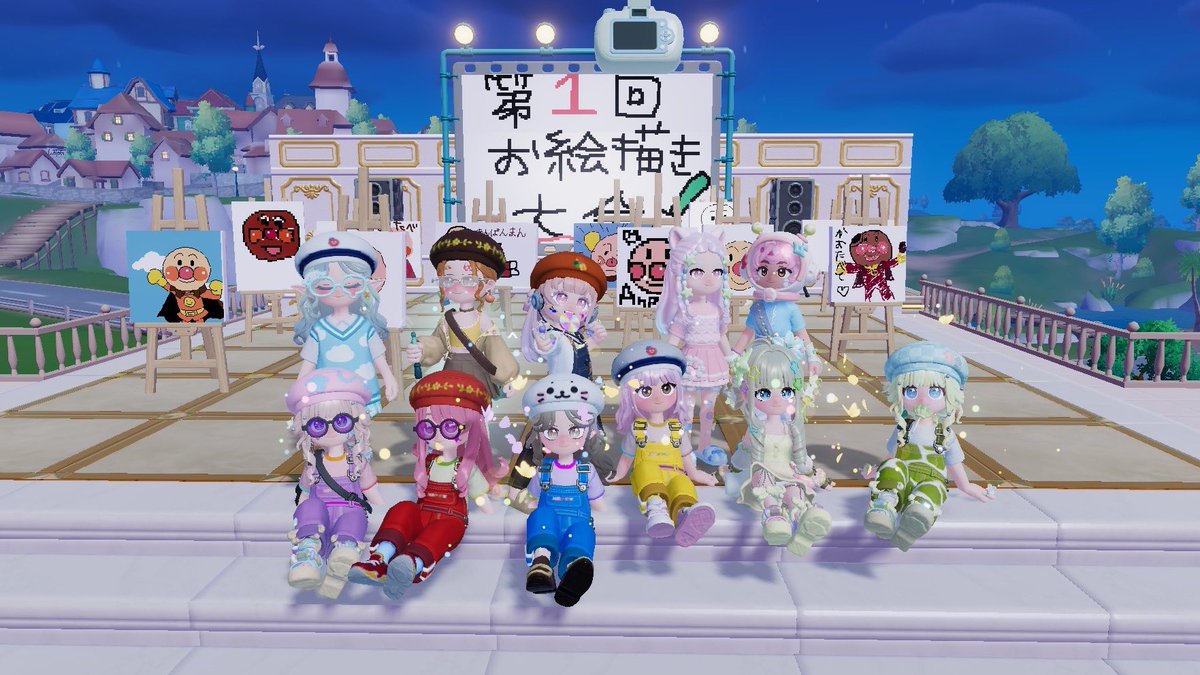 AAAAtoimasu's tweet photo. 第1回お絵描き大会兼花火大会が無事に終わりました♡みなさんありがとう（｡･ω･｡）
めちゃくちゃ楽しかった笑笑 https://t.co/2qXZraC984