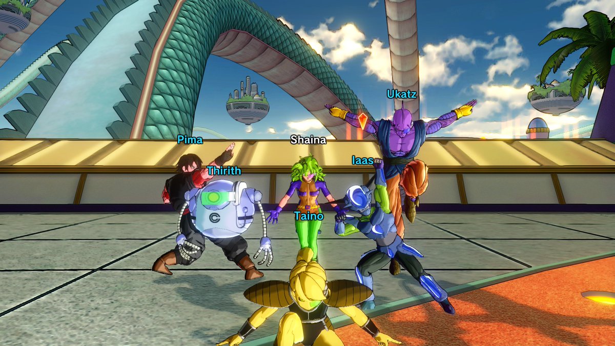 Andrey_Qrow's tweet photo. Tava limpando uns arquivos da steam e achei esse print de quando joguei o Dragon Ball Xenoverse fazendo roleplay https://t.co/bNSLk512QX