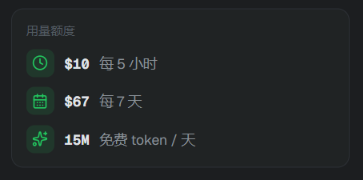 zi41145480's tweet photo. Sign up now to get a $5 credit
What can it do?
The $5 credit can be used to upgrade to Pro.
You’ll get:
$10 per 5 hours
$67 per 7 days
15M free tokens per day
Access to 60+ models
Smart routing
Automatic failover in case of errors
AI image generation · https://t.co/CApd3zqaKd