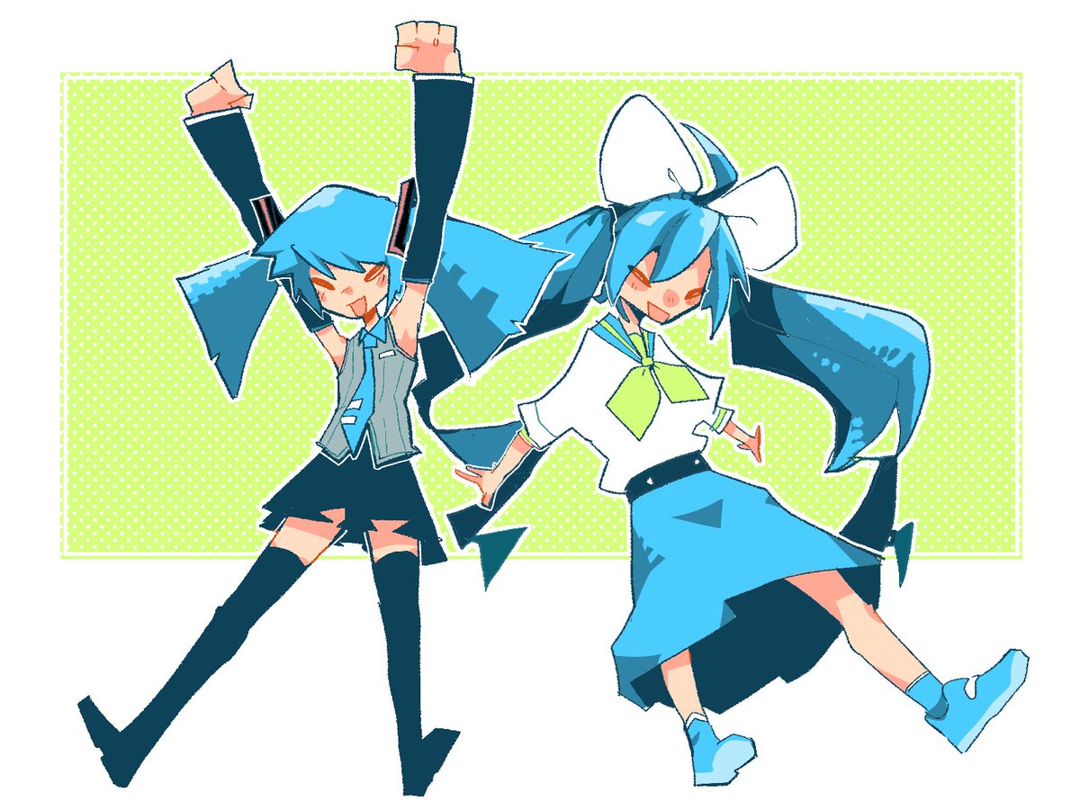 IlDCOMIC's tweet photo. Quaver x Miku https://t.co/SaI9uEU4Uz