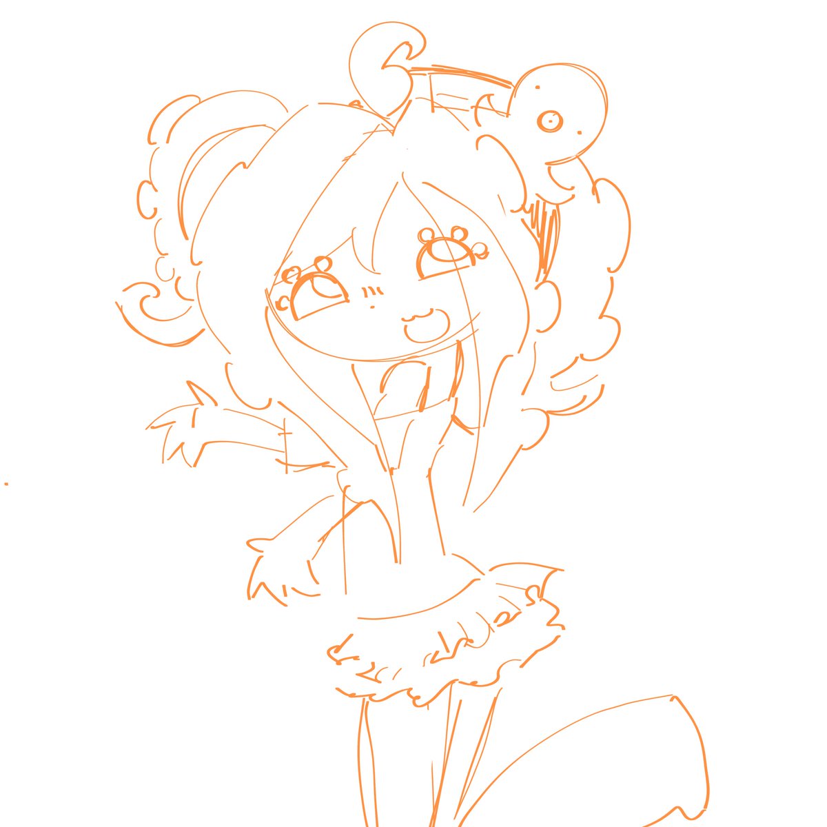 mizoole's tweet photo. first doodle of her https://t.co/OsH0TD4GwU