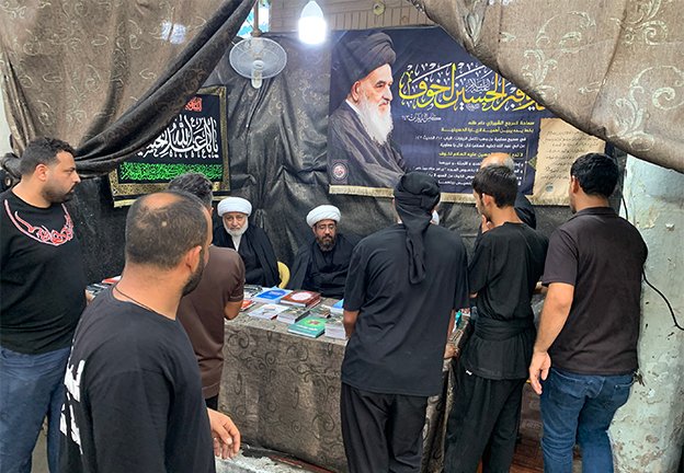 alshirazinet's tweet photo. 🛑 موكب طلبة العلوم الدينية المقابل لمكتب المرجعية بكربلاء المقدّسة يواصل خدماته لزائري الأربعين الحسيني

بالتزامن مع أيام زيارة الأربعين الحسيني، يواصل موكب طلبة العلوم الدينية المقام مقابل مكتب المرجع الديني سماحة آية الله العظمى
التفاصيل:

🔻 https://t.co/xdbfPwko4k https://t.co/jVHV9ahpOf