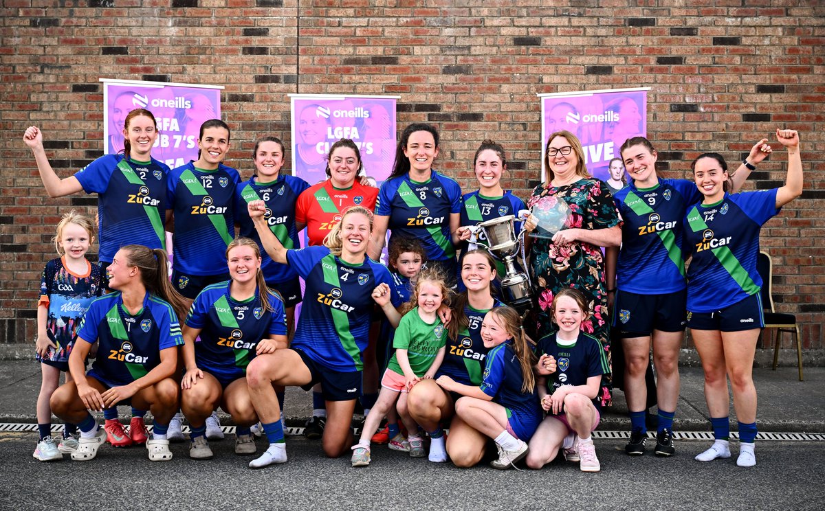 dublinladiesg's tweet photo. NEWS - @OfficialSylsGAA are @ONeills1918 Senior 7's All Ireland Champions! 

Click the link to read the match report from the final 

https://t.co/LT41BPVgcS

Image credit @sportsfile 

#DublinLGFA #LGFA https://t.co/1EGrU4F3Sh