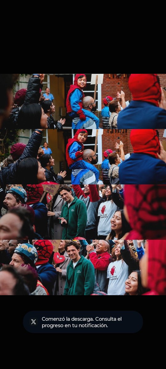 Fraanco_19's tweet photo. Enorme consagración para Tom Holland, es el goat. 

#spiderman #SpiderManUnNuevoDía #spidermanbrandnewday https://t.co/jxDmOJgVQF