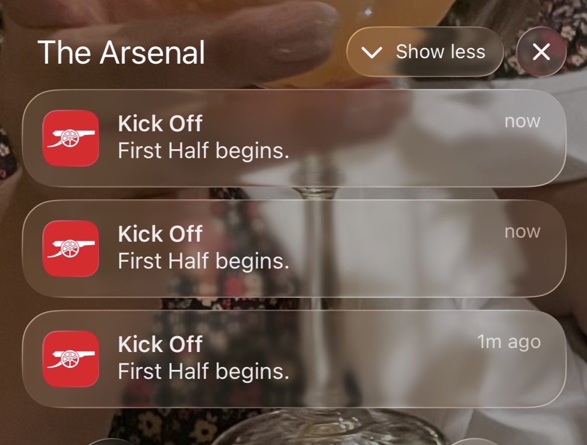 stereohaven's tweet photo. These app updates are marvellous @Arsenal, especially as it is half time! https://t.co/hkdjaCDi2U
