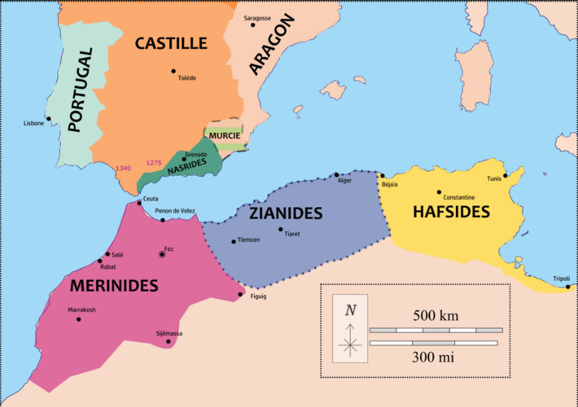 zidaneTGA's tweet photo. A Map showing the Western  parts of the Mediterranean Basin in 1415

While most of Morocco’s geography was unified under the rule of the Moroccan Merinid dynasty, the territory of what’s known as modern-day Spain was divided among three warring states. https://t.co/XiiuoxwKJZ