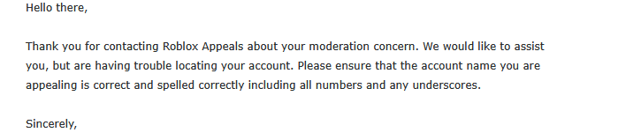 Gabriel66765664's tweet photo. @NicestCamp4781 @zuvure @robloxdevrel @Roblox @DavidBaszucki they finally contacted me, but didn't find my account...idk why, probably in the rush to report, i might have did something wrong while typing my name in the form, I just replied them, I wish they dont take much time again... https://t.co/OLgjYstXre