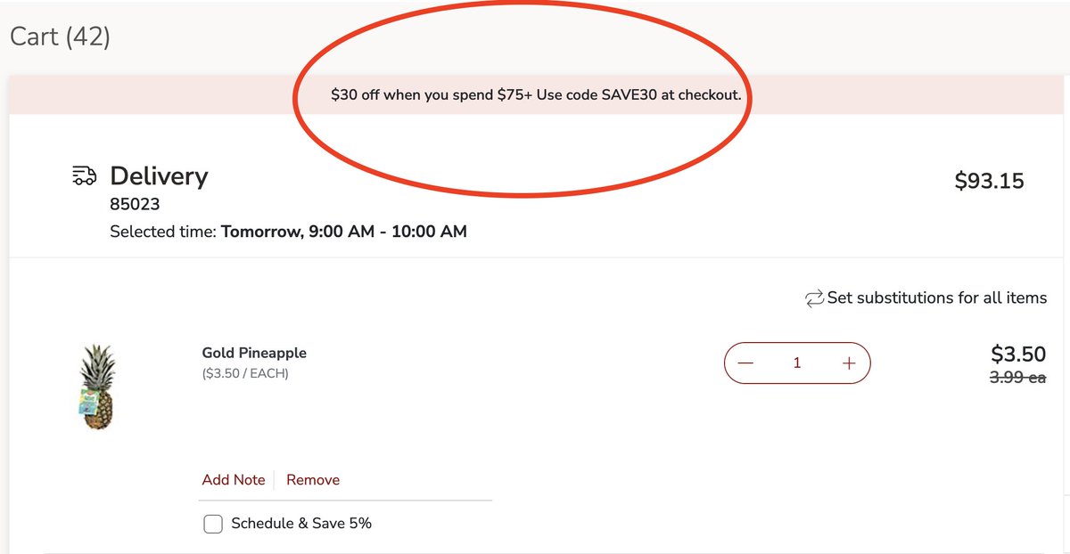 genevainaz's tweet photo. One of the reasons prices are so high is that companies like @Safeway are allowed to get away with bait-and-switch pricing like this https://t.co/KQWGAyCkGg