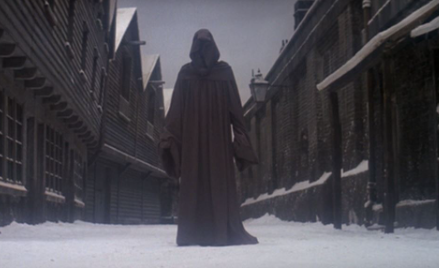 TheSandragon's tweet photo. @Geniustechw The ghost of christmas yet to come from Scrooge (Albert Finney one) https://t.co/73Z1XvAzuD