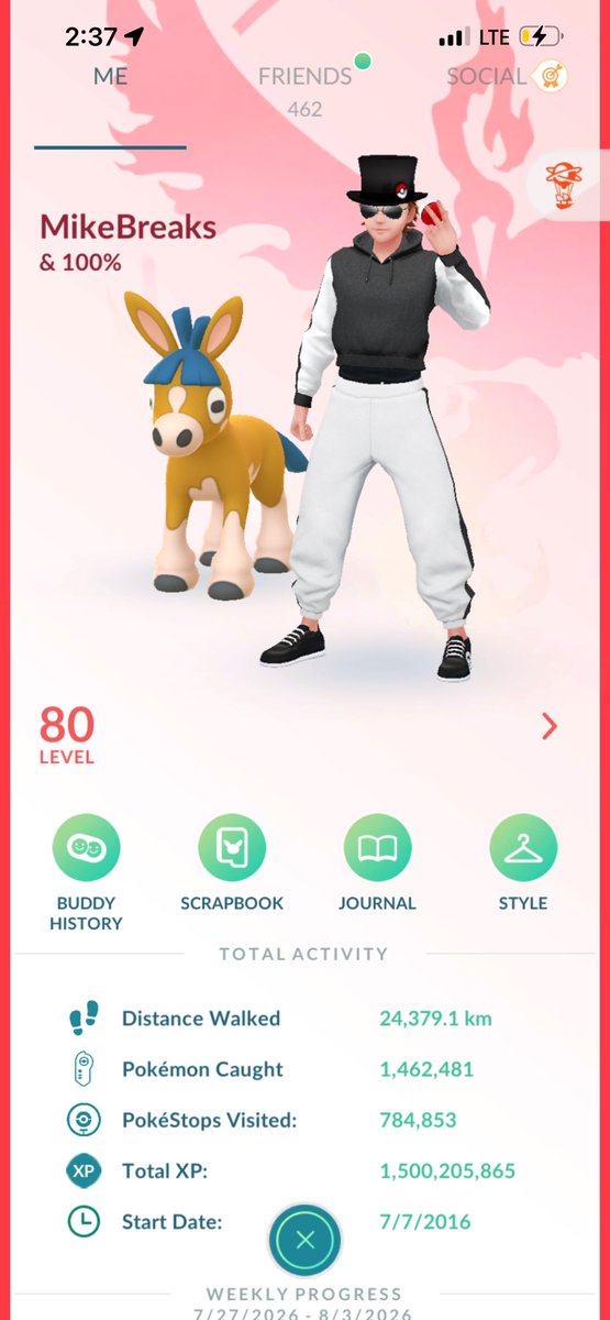 BreaksMik's tweet photo. Yayyy!! 1.5B exp done 🥳 https://t.co/22N3Dmkc0M