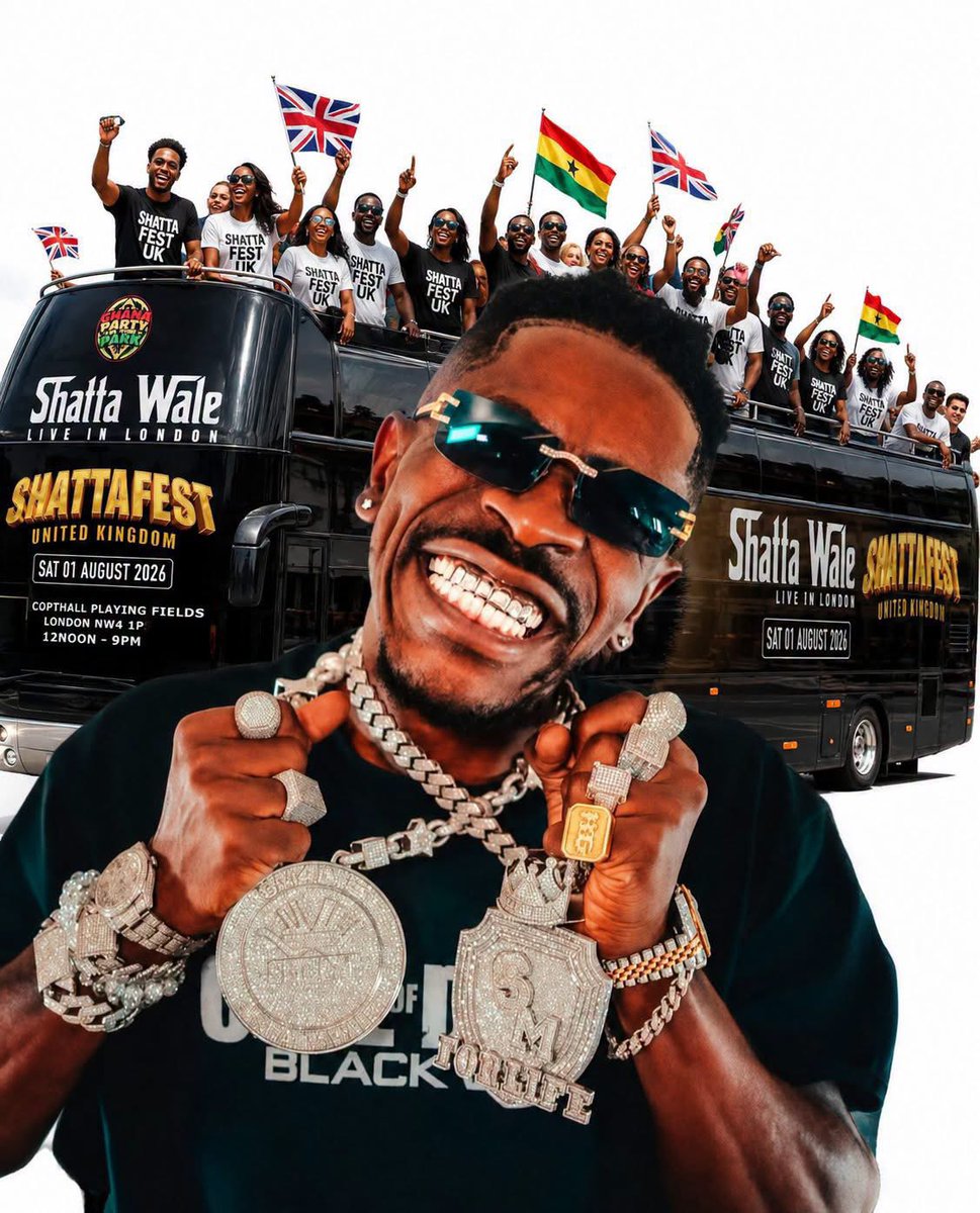 withAlvin__'s tweet photo. “Too many people” so UK Police canceled ShattaFest UK in the middle of its peak. 

I couldn’t believe it. Shatta wale couldn’t believe it. 

Even Stone can’t believe the numbers he’s seeing 😂. He think say ebe AI https://t.co/70wiMRjowX
