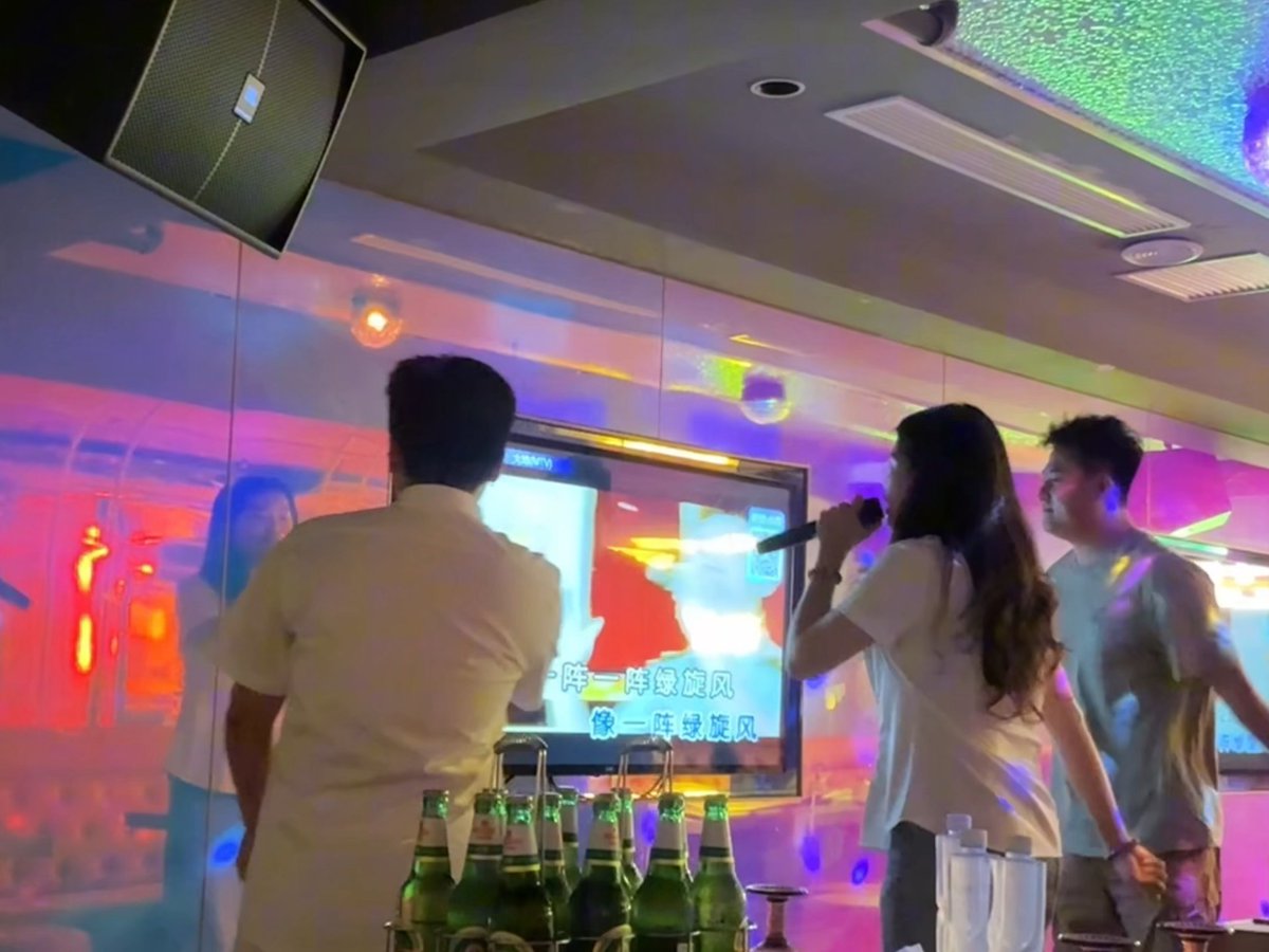 mya_peache's tweet photo. Sing your heart out at the top KTV in town! Great vibes, hot songs, and nonstop fun with your crew—tonight’s the night to own the mic! https://t.co/Pw0YXqnY7f