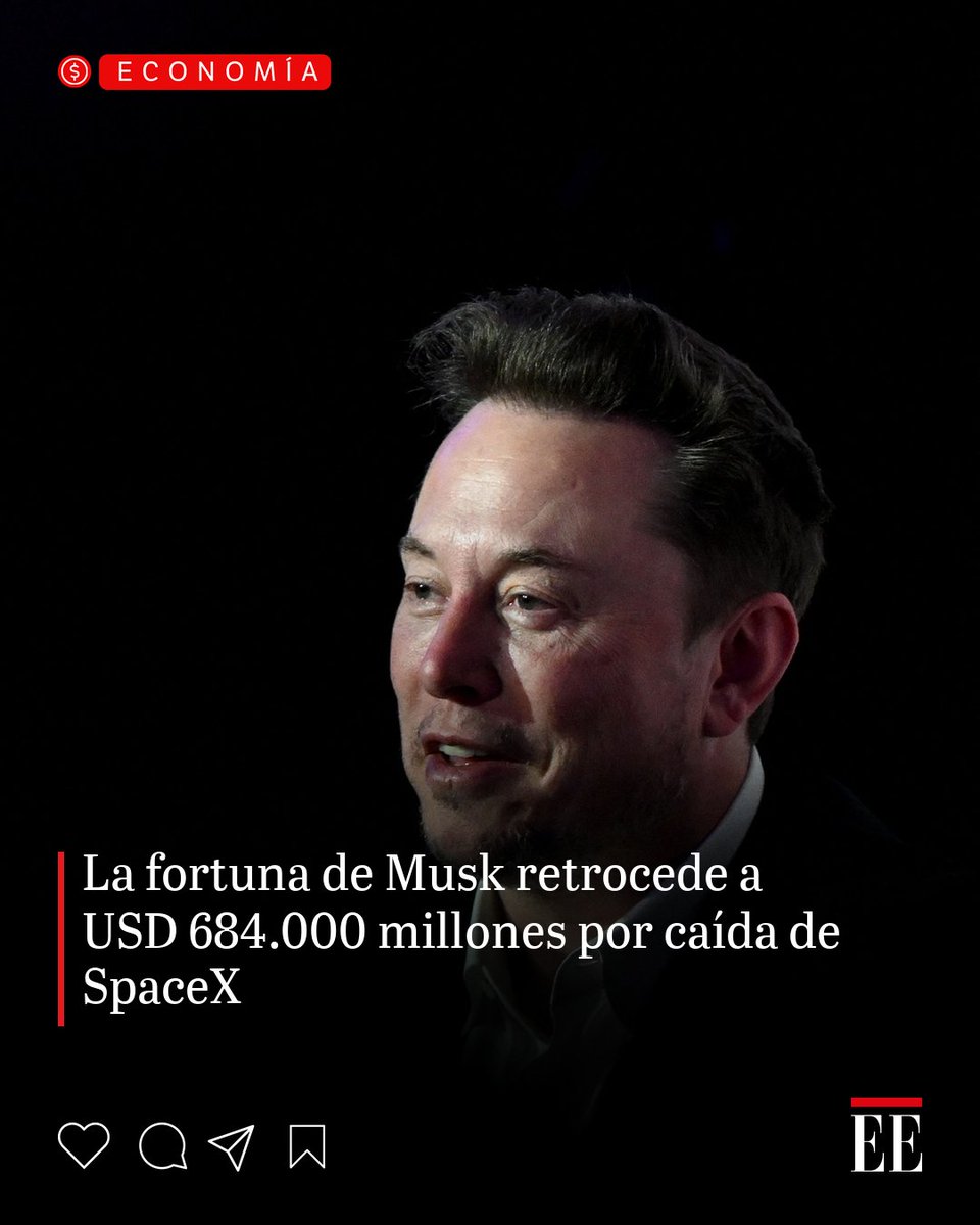 elespectador's tweet photo. Las acciones de SpaceX bajaron 46 % y Tesla acumula una caída del 36 % desde diciembre. 👉https://t.co/jFgdpvBDQj https://t.co/paZqCaJhl9