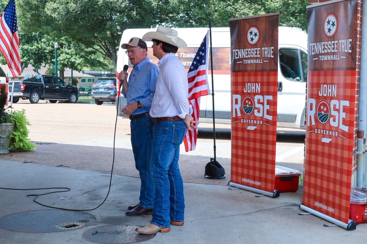 JohnRoseforTN's tweet photo. Another great Tennessee True Tour stop in Shelby County. The momentum keeps growing because Tennesseans are ready for leadership that shows up. #TNtrue https://t.co/N0kbhiPGVx