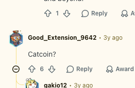 GandiiSol's tweet photo. Found the first Catcoin mentioned in the Doge reddit.

Now Catecoin is banned

We can run the cat version of DOGE

https://t.co/ayYcyAkqiJ https://t.co/CSH1RNh93w
