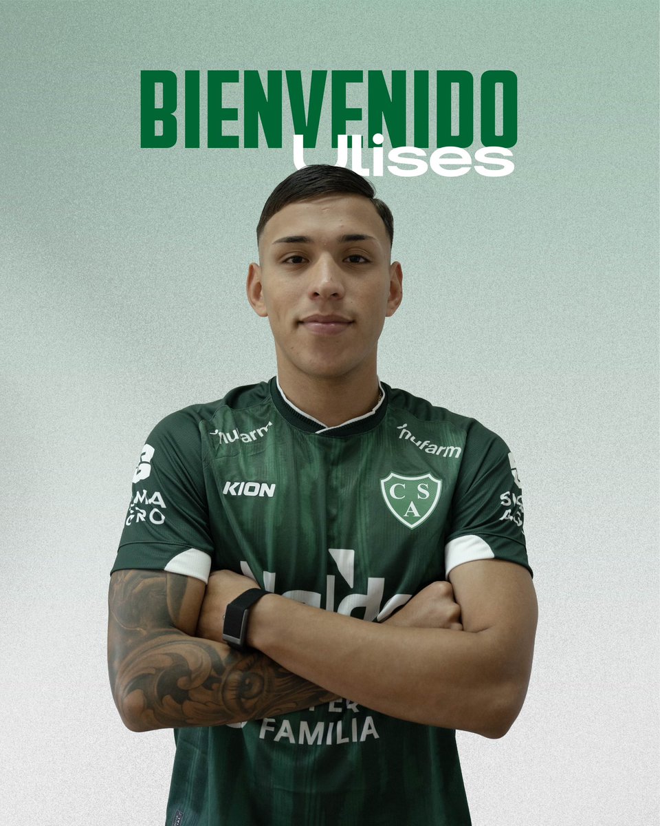 CASarmientoOf's tweet photo. ¡Bienvenido, Ulises Giménez! 🙌

El defensor de 20 años, llega a préstamo desde River y firmó contrato por un año con nuestra institución ✍️

#DaleVerde 🇳🇬 https://t.co/Nuaq5mo0qz
