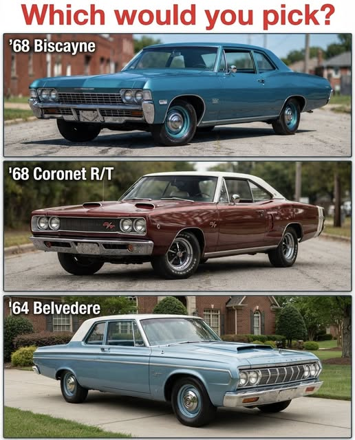 Mandywhitted2's tweet photo. Which classic American muscle car would you choose? https://t.co/Z4mQsDicSv