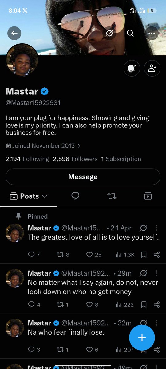 Sureboy5739's tweet photo. @Raytos007 @john322226 @Mastar15922931 Help me out abeg boss

Have been trying to be like you all this days

I just lost my phone e fall and break on the road last week help me with any amount to start my journey plz 
I can survive with pick me boss🙏🙏

8062648566 opay Emmanuel https://t.co/hsCow2l4Lg