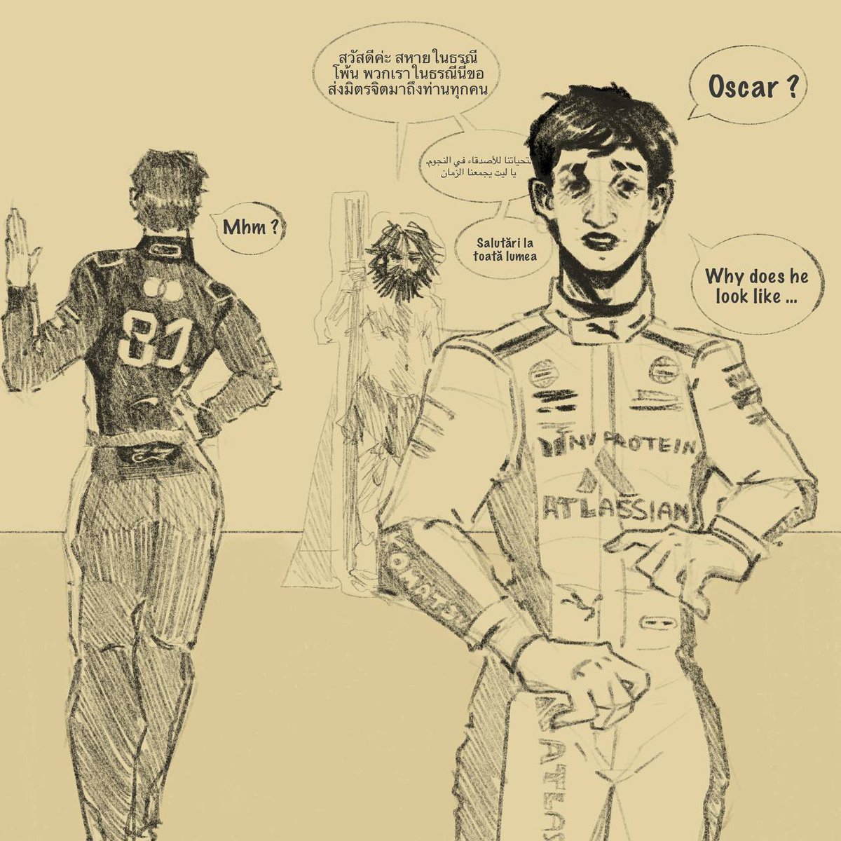 zadorye's tweet photo. tw // blood

some of my Backrooms x F1 &amp; F2 AU sketch pieces, featuring #AL41, #DB7, #GM9, #KA12, #RC1, #OP81 and #AA23 :P https://t.co/x1ojzJ3HRp
