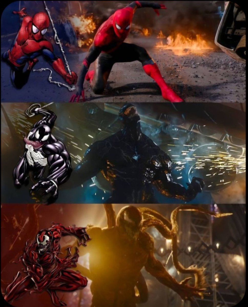 Hansonsmiz's tweet photo. From friendly neighborhood hero... to surviving the deadliest symbiotes. 🕸️
Venom changed the game. Carnage raised the stakes.
Which villain pushed Spider-Man to his absolute limit... https://t.co/a9DU6j8Xs3