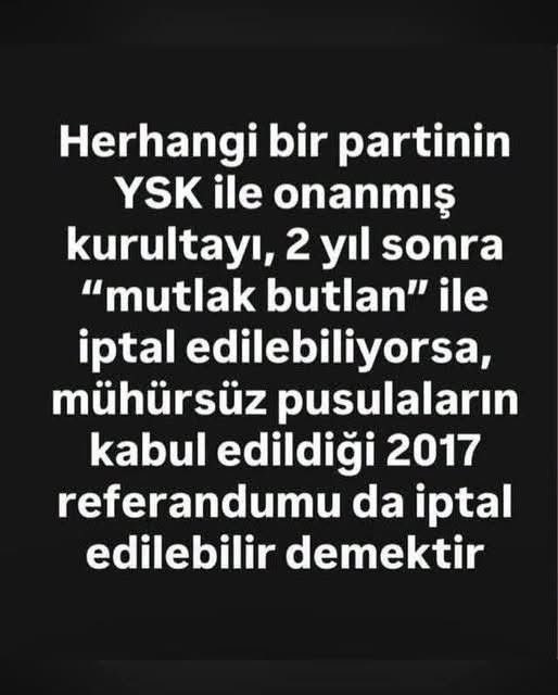 SSSBBL777's tweet photo. Mutlaka   2017 referandumu  iptal edilsin https://t.co/JNstrp42Aj