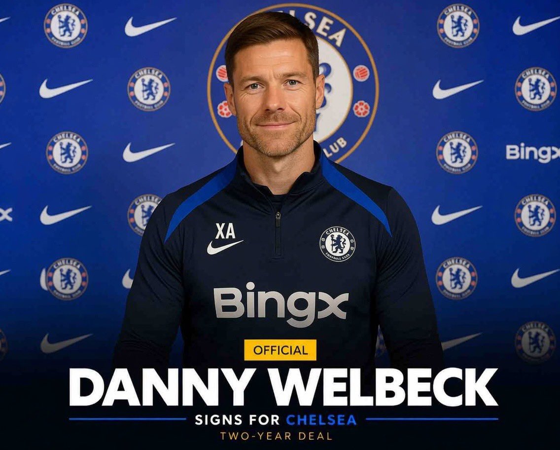 Aural_Xl's tweet photo. 🚨 BREAKING: CHELSEA SIGN DANNY WELBECK! 🔵

🇬🇧 Chelsea have officially signed Danny Welbeck from Brighton on a two-year deal.

⚽ Welbeck scored 14 goals in 40 appearances for Brighton last season.

🔥 The 35-year-old striker now joins Xabi Alonso’s Chelsea ahead of the new Premier League season.

👀 GOOD SIGNING OR BAD SIGNING FOR CHELSEA? 👇