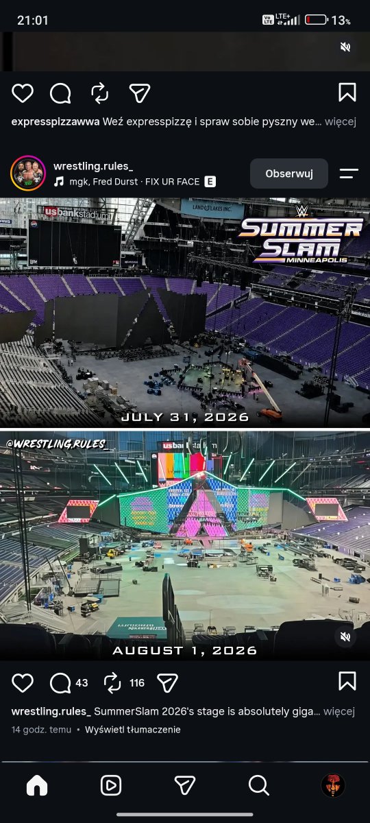 th93lack's tweet photo. Why do I see a championship belt when I look at the stage?

Hello, pas cruiser is that you?
#wwe #wrestling #summerslam https://t.co/QXOTh1sEBq