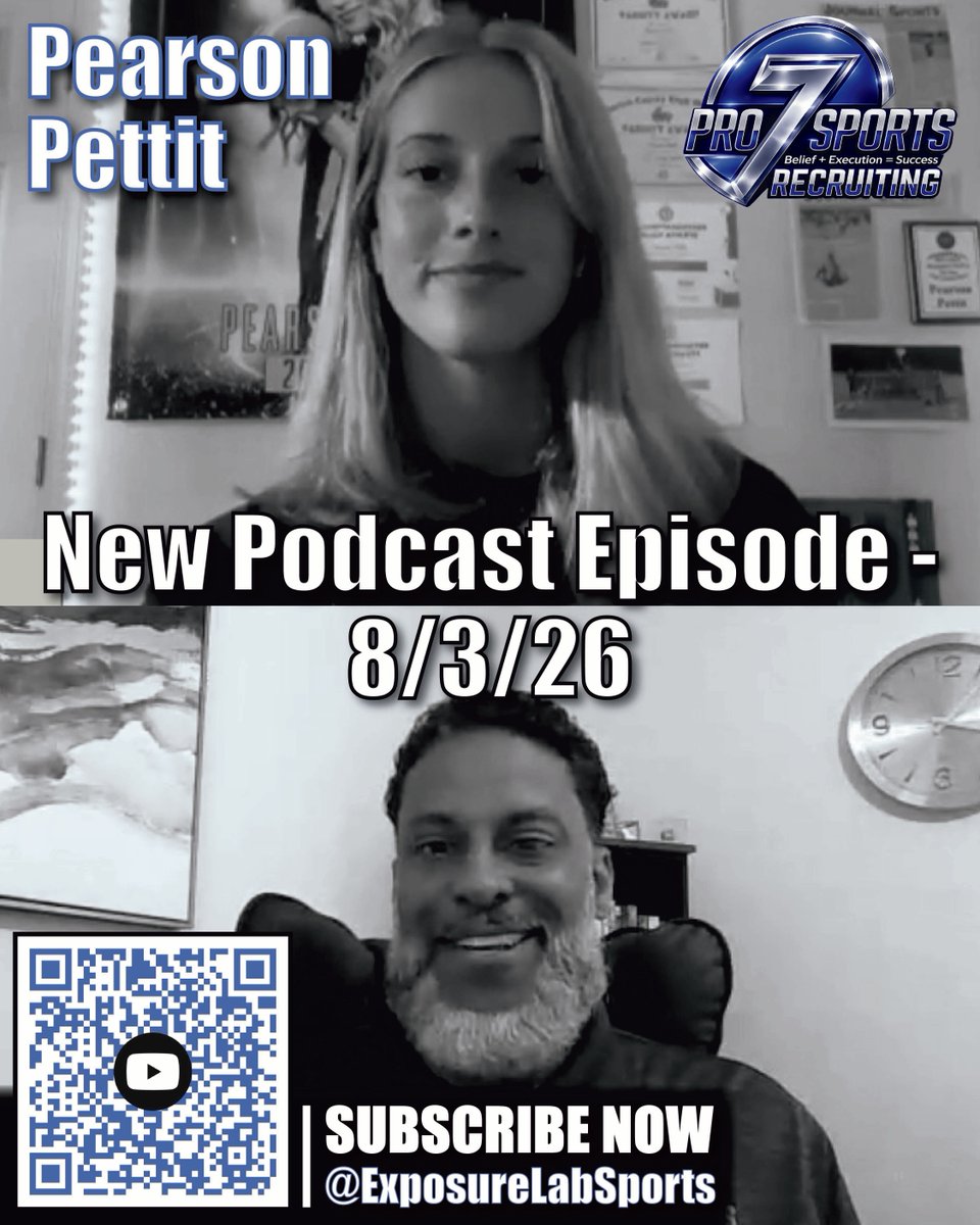 coach_esprit's tweet photo. Stay tuned…new podcast episode featuring Pearson Pettit, a flag football player, drops this Monday on our YouTube Channel!🏁🏈Don’t forget to SUBSCRIBE so you never miss an update👉🏻https://t.co/ucb5fY8hVg #FlagFootball #SportsPodcast #NIL #AthleteLife #ExposureLabSports https://t.co/LaIcqO7sMk