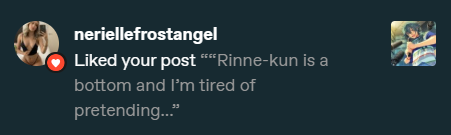 nikirinhime's tweet photo. post so good even the porn bots are liking it https://t.co/WlGcYNftsC